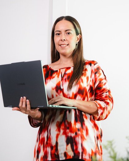 Gabriela De Anda, contadora y maestra en finanzas de Espacio Contable